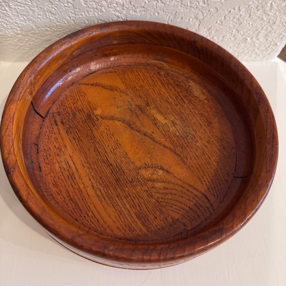 Vintage Strathaus Wood Bowl Home Decoratvie Display Collectible